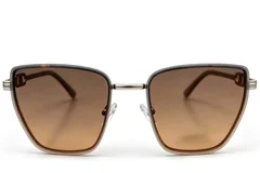 BS2607-0665_Silver_Rectangular_Metal_Sunglasses_front