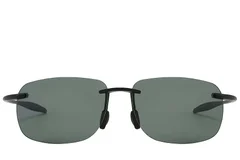 BS2607-0670_Black_Invisible_Plastic_Polarized Sunglasses_front