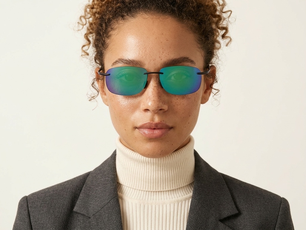 BS2607-0671_Black_Invisible_Plastic_Polarized Sunglasses-tryon_female