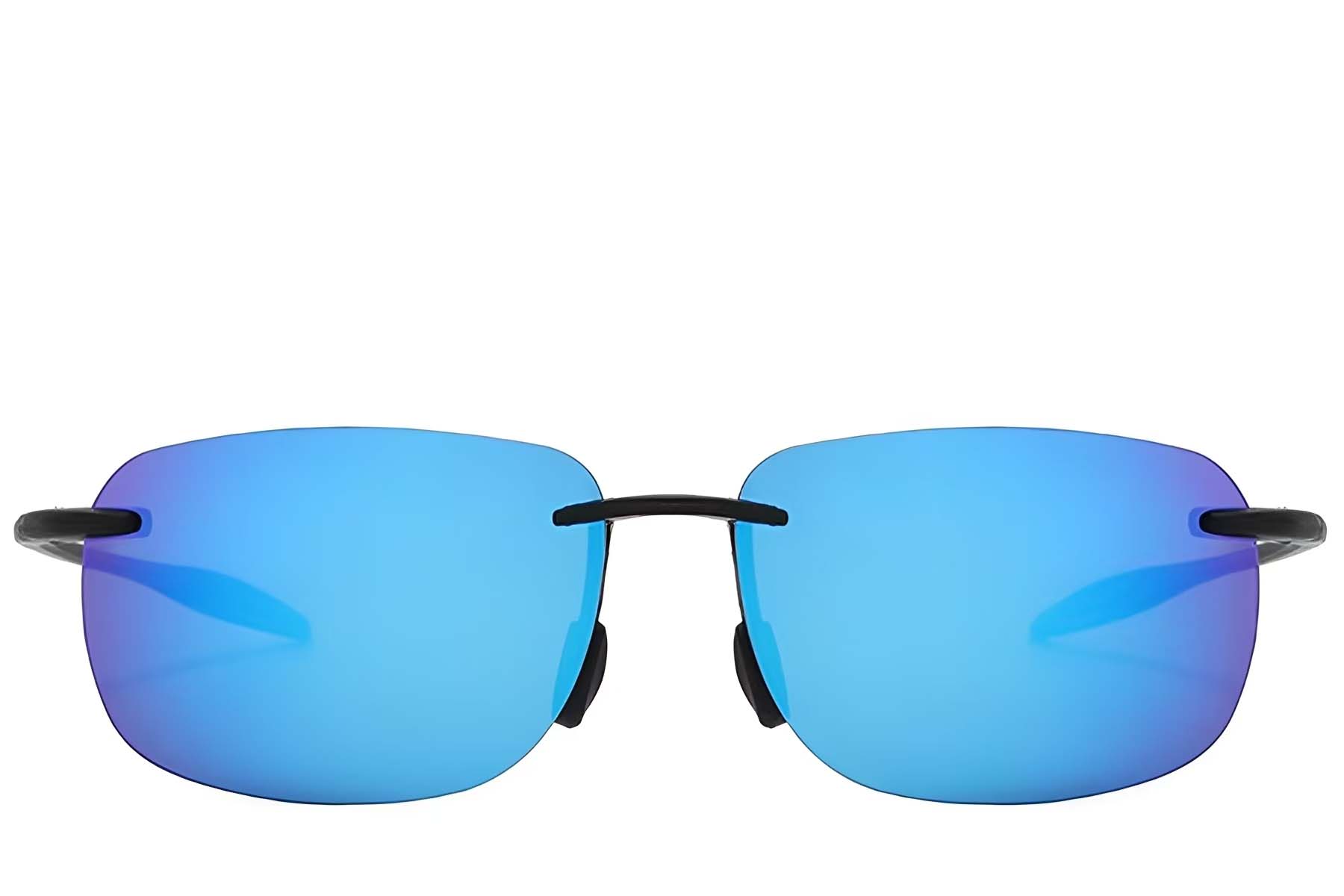 BS2607-0672_Black_Invisible_Plastic_Polarized Sunglasses_front