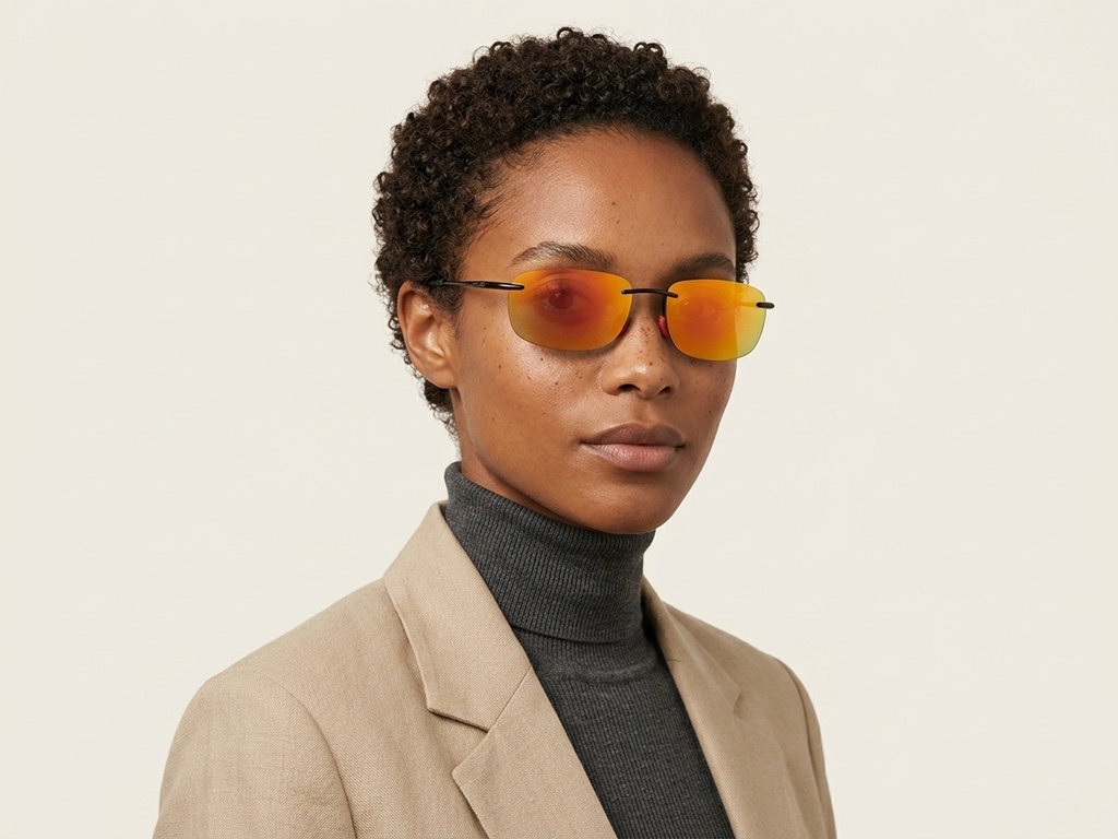 BS2607-0673_Black_Invisible_Plastic_Polarized Sunglasses-tryon_female