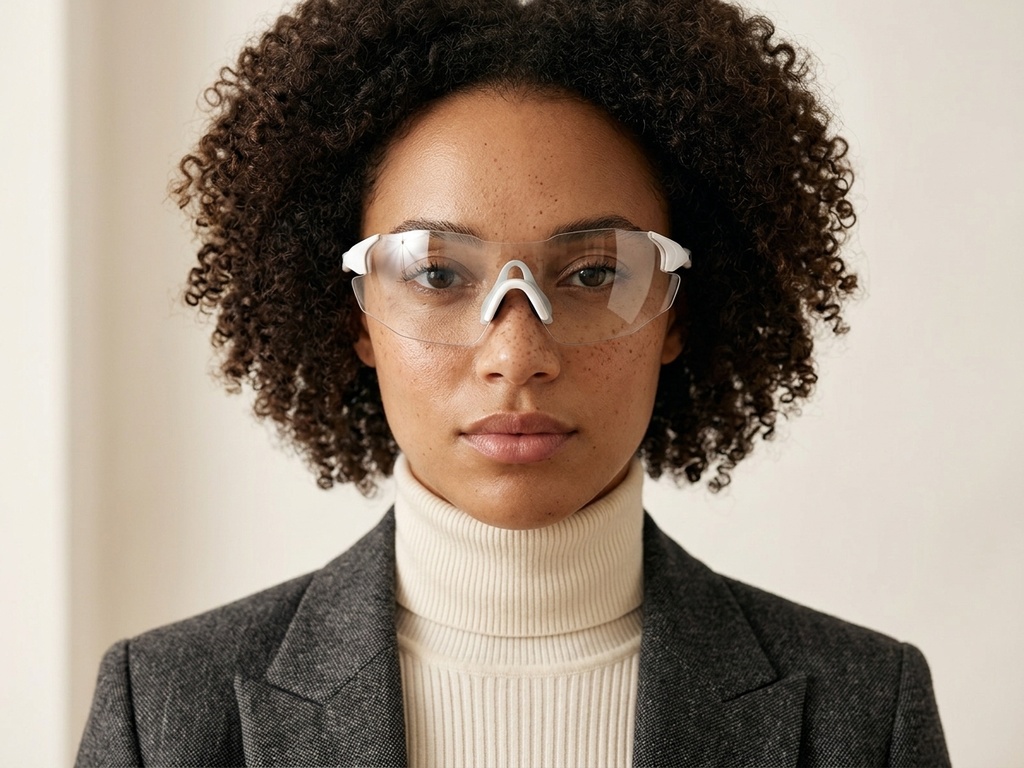 BS2607-0677_White_Aviator_Plastic_Photochromic Glasses-tryon_female