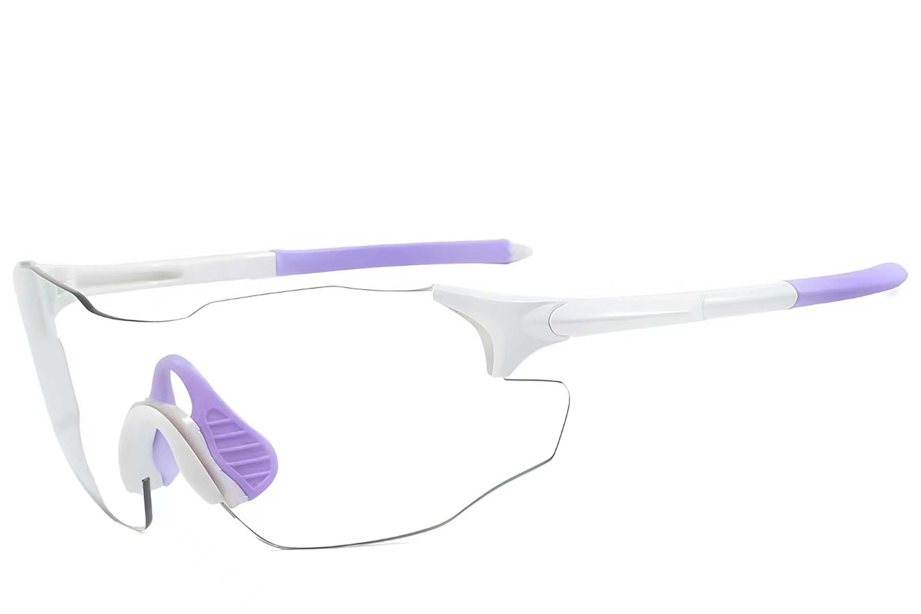 BS2607-0678_White_Aviator_Plastic_Photochromic Glasses_corner