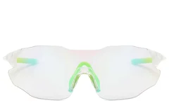 BS2607-0679_Transparent_Aviator_Plastic_Photochromic Glasses_front