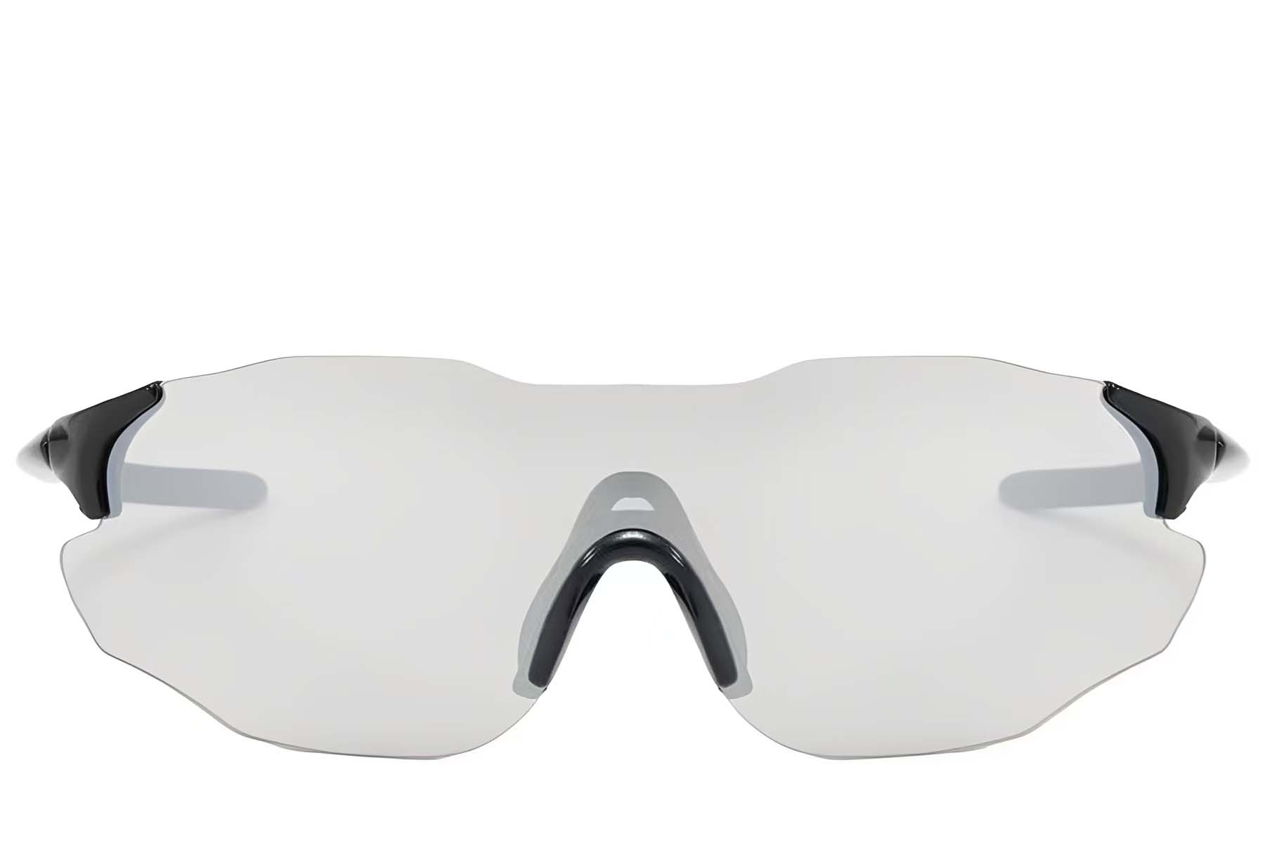 BS2607-0680_Black_Aviator_Plastic_Photochromic Glasses_front