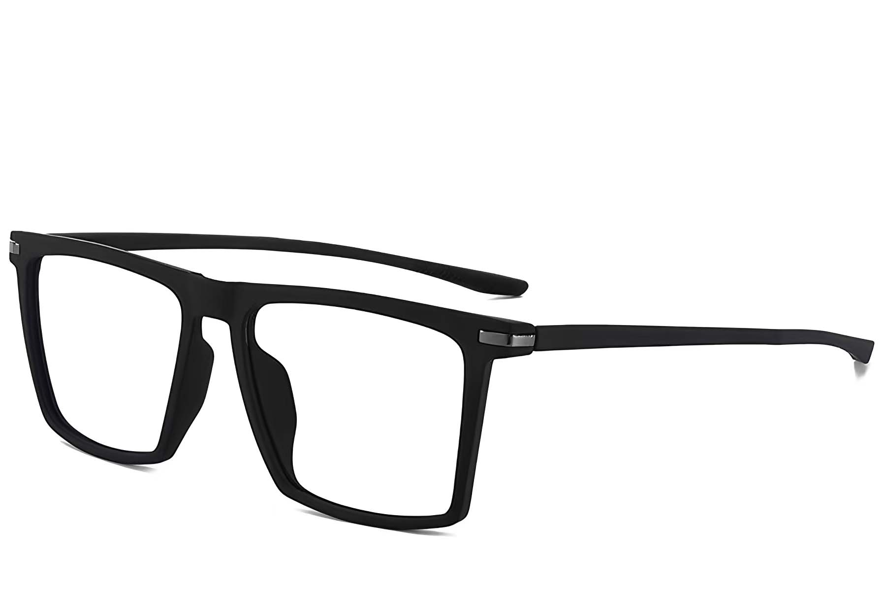 BS2607-0685_Black_Rectangular_TR90_Polarized Sunglasses_corner