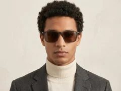 BS2607-0694_Brown_Rectangular_Plastic_Polarized Sunglasses-tryon_male