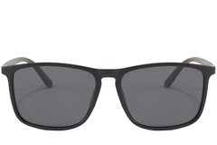 BS2607-0695_Black_Rectangular_Plastic_Polarized Sunglasses_front