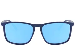 BS2607-0699_Blue_Rectangular_Plastic_Polarized Sunglasses_front