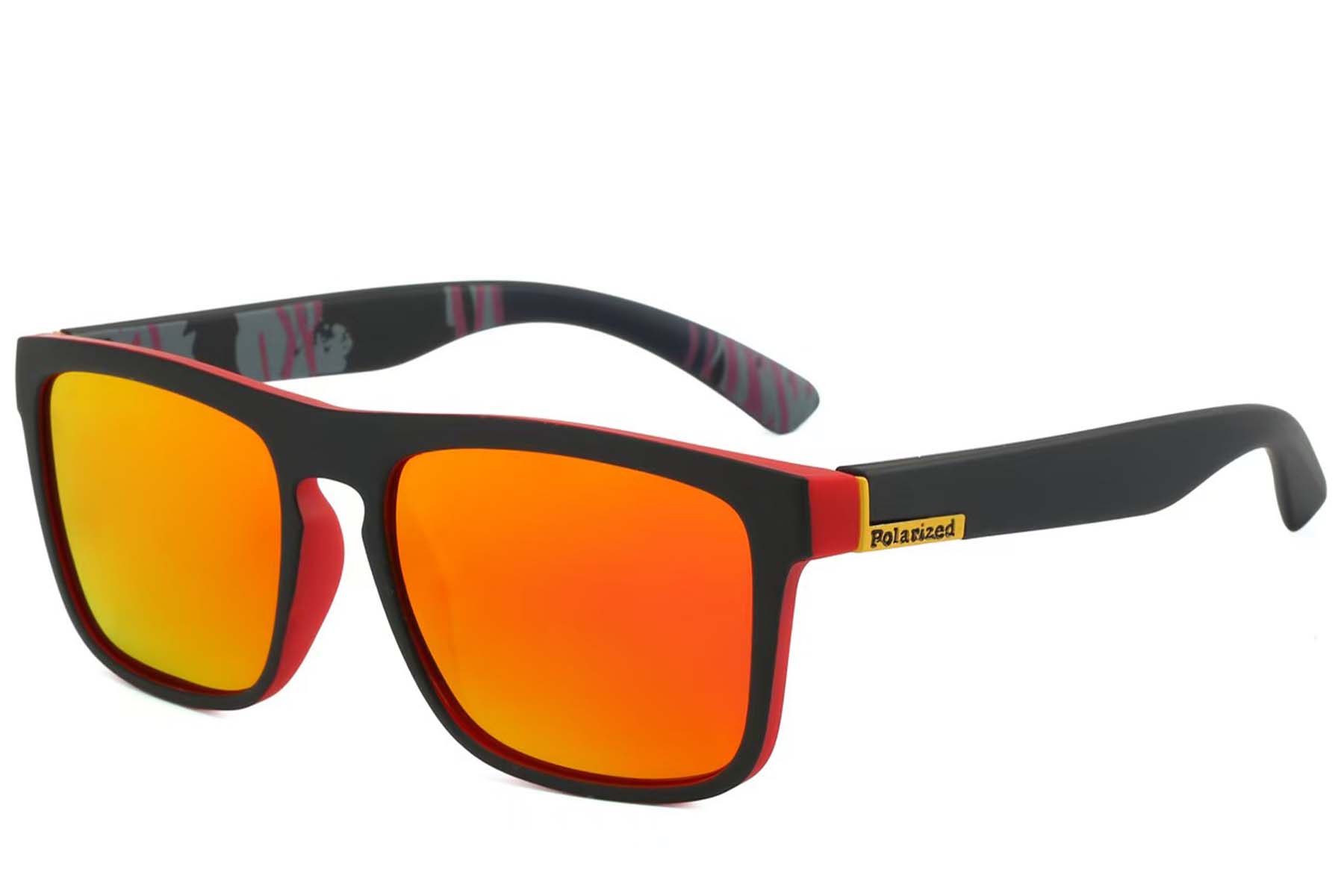 BS2607-0711_Black_Aviator_Plastic_Polarized Sunglasses_corner