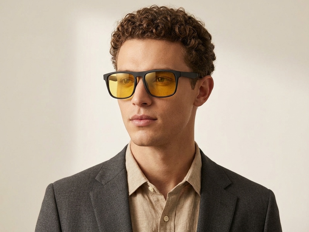 BS2607-0713_Black_Aviator_Plastic_Polarized Sunglasses-tryon_male