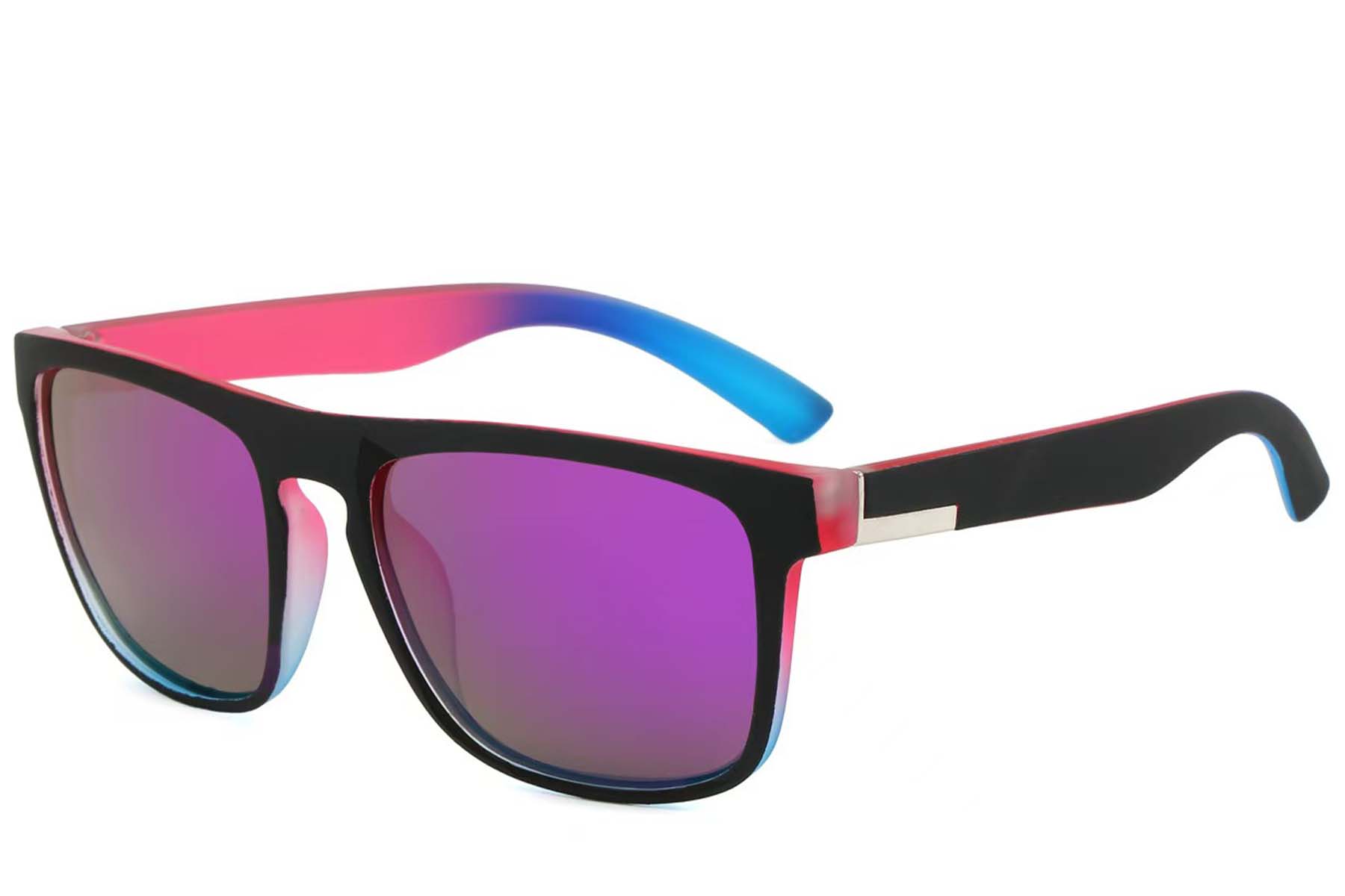 BS2607-0716_Black_Aviator_Plastic_Polarized Sunglasses_corner