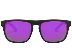 BS2607-0716_Black_Aviator_Plastic_Polarized Sunglasses_front
