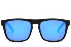 BS2607-0717_Black_Aviator_Plastic_Polarized Sunglasses_front