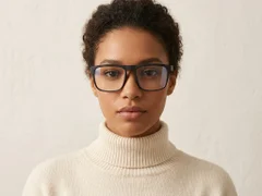 BS2607-0719_Black_Aviator_Plastic_Glasses-tryon_female