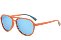 BS2607-0723_Orange_Aviator_Plastic_Polarized Sunglasses_corner