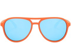 BS2607-0723_Orange_Aviator_Plastic_Polarized Sunglasses_front