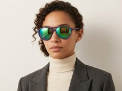 BS2607-0725_Purple_Aviator_Plastic_Polarized Sunglasses-tryon_female