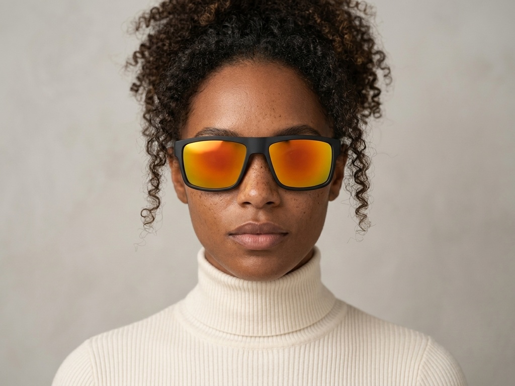 BS2607-0743_Black_Aviator_Plastic_Polarized Sunglasses-tryon_female