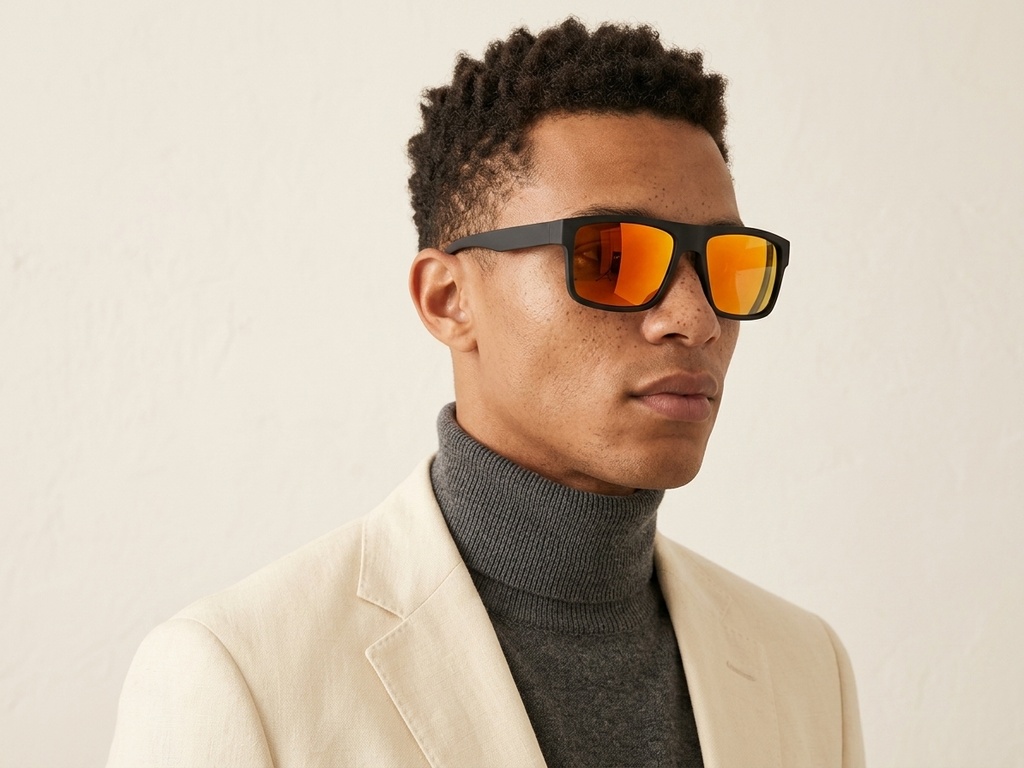 BS2607-0743_Black_Aviator_Plastic_Polarized Sunglasses-tryon_male