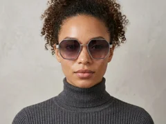 BS2607-0748_Silver_Geometric_Metal_Sunglasses-tryon_female