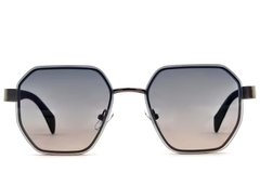 BS2607-0749_Grey_Geometric_Metal_Sunglasses_front