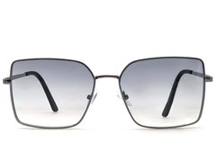 BS2607-0751_Grey_Rectangular_Metal_Sunglasses_front