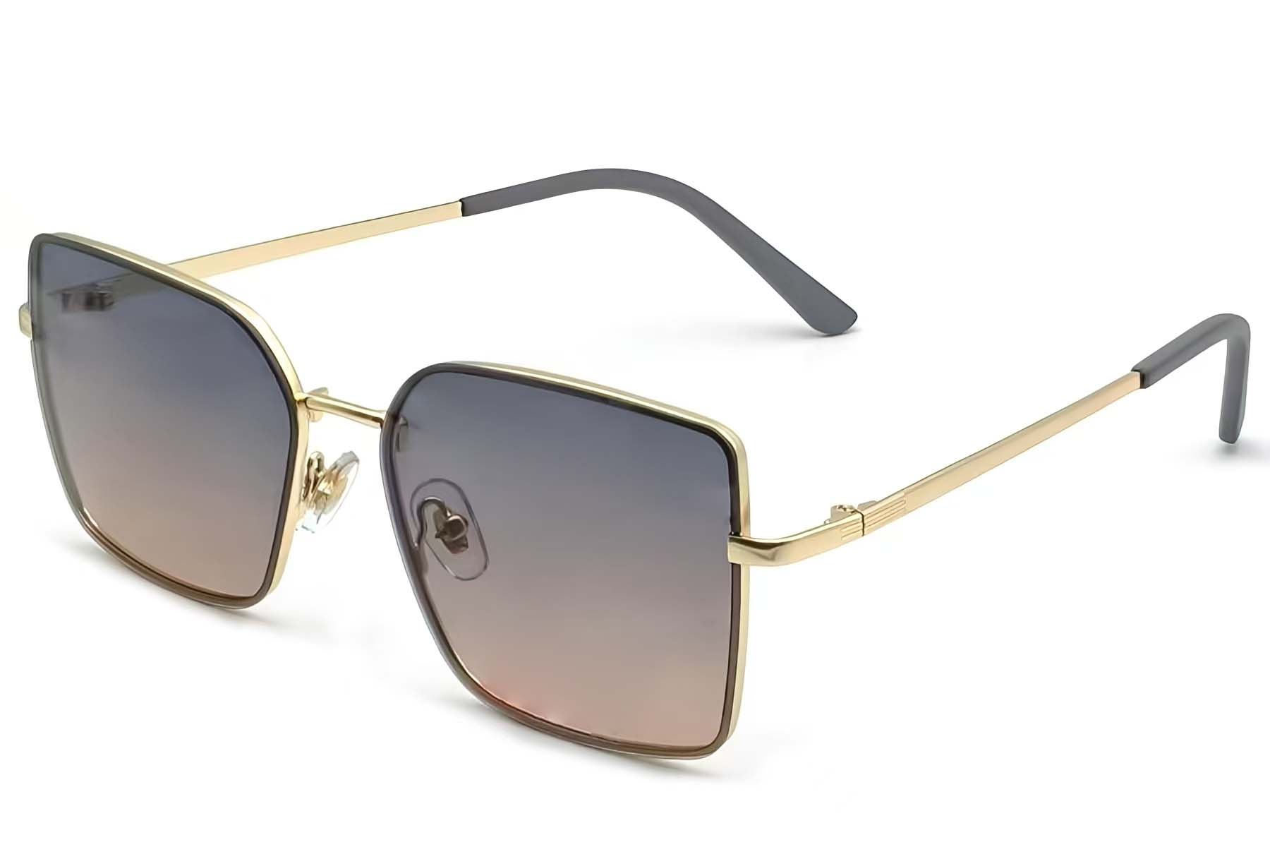 BS2607-0752_Golden_Rectangular_Metal_Sunglasses_corner