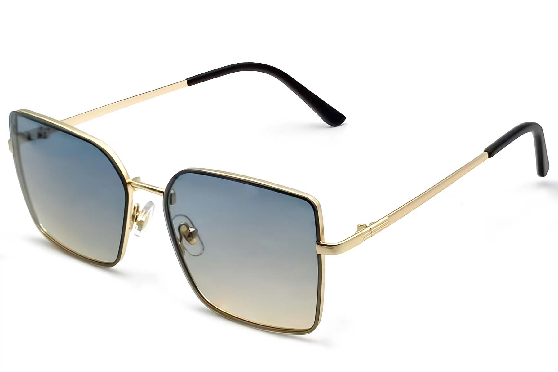BS2607-0756_Golden_Rectangular_Metal_Sunglasses_corner