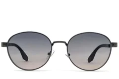 BS2607-0759_Grey_Oval_Metal_Sunglasses_front
