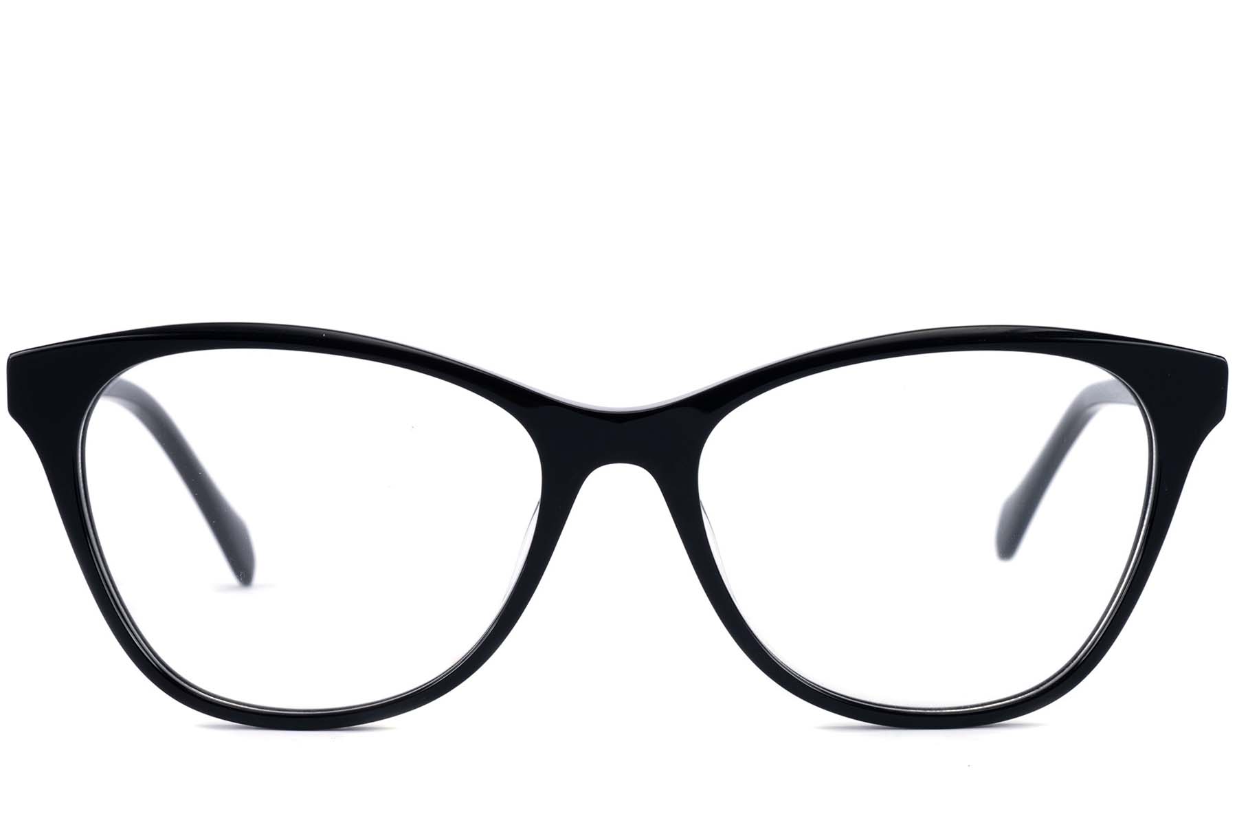 BS2607-0763_Black_Butterfly_Acetate_Glasses_front