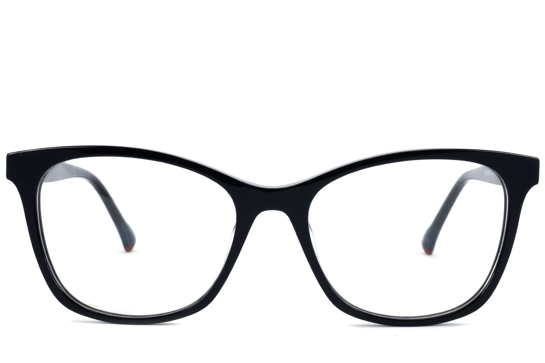 BS2607-0782_Black_Butterfly_Acetate_Glasses_front