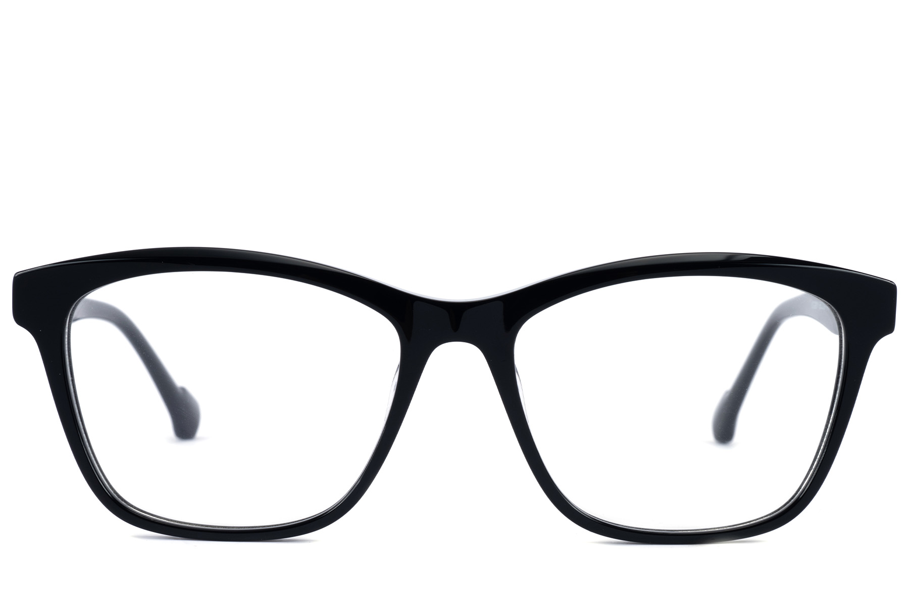 BS2607-0812_Black_Butterfly_Acetate_Glasses_front