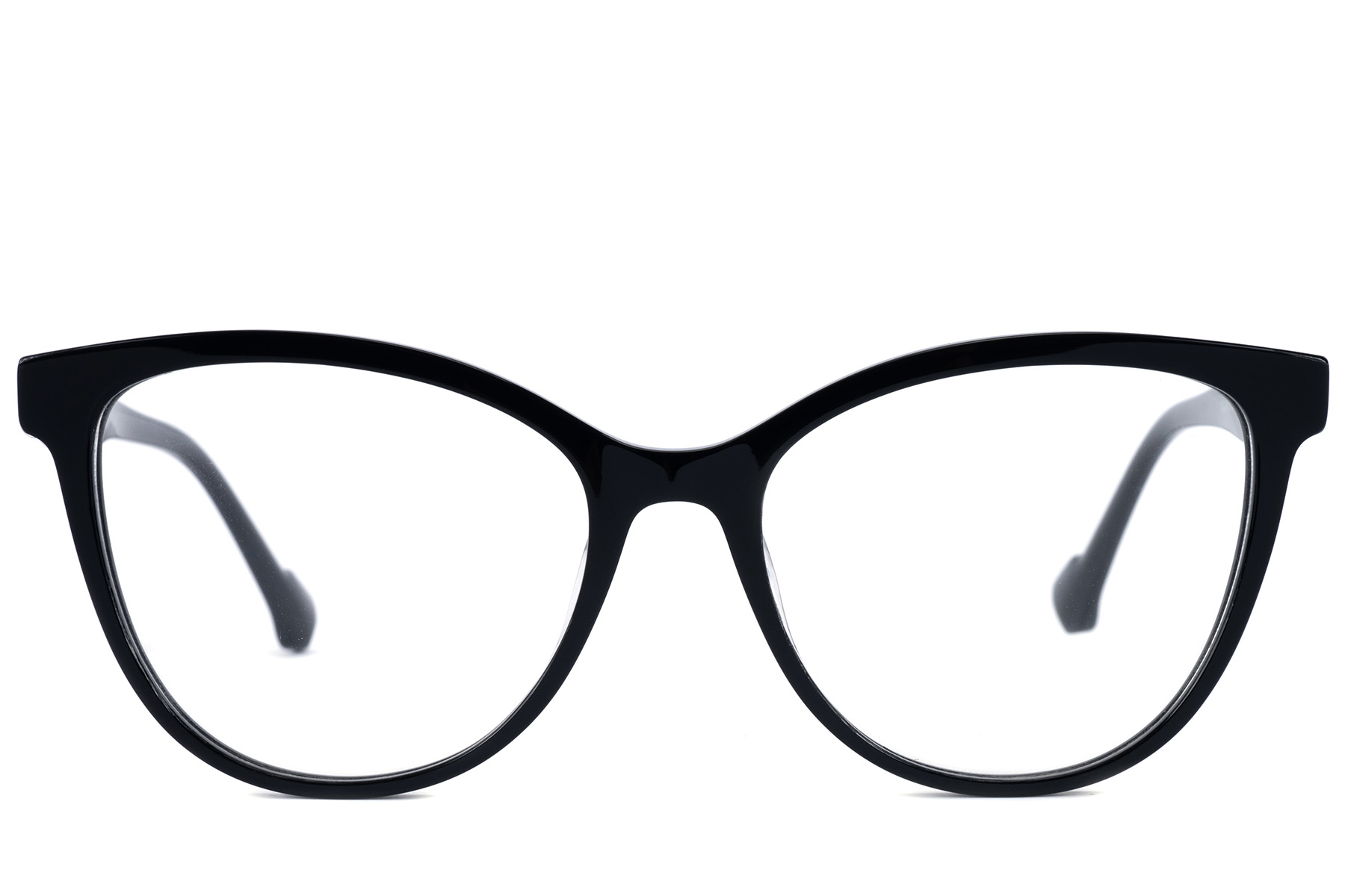 BS2607-0817_Black_Butterfly_Acetate_Glasses_front