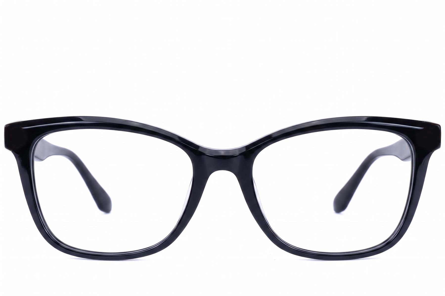 BS2607-0826_Black_Butterfly_Acetate_Glasses-front