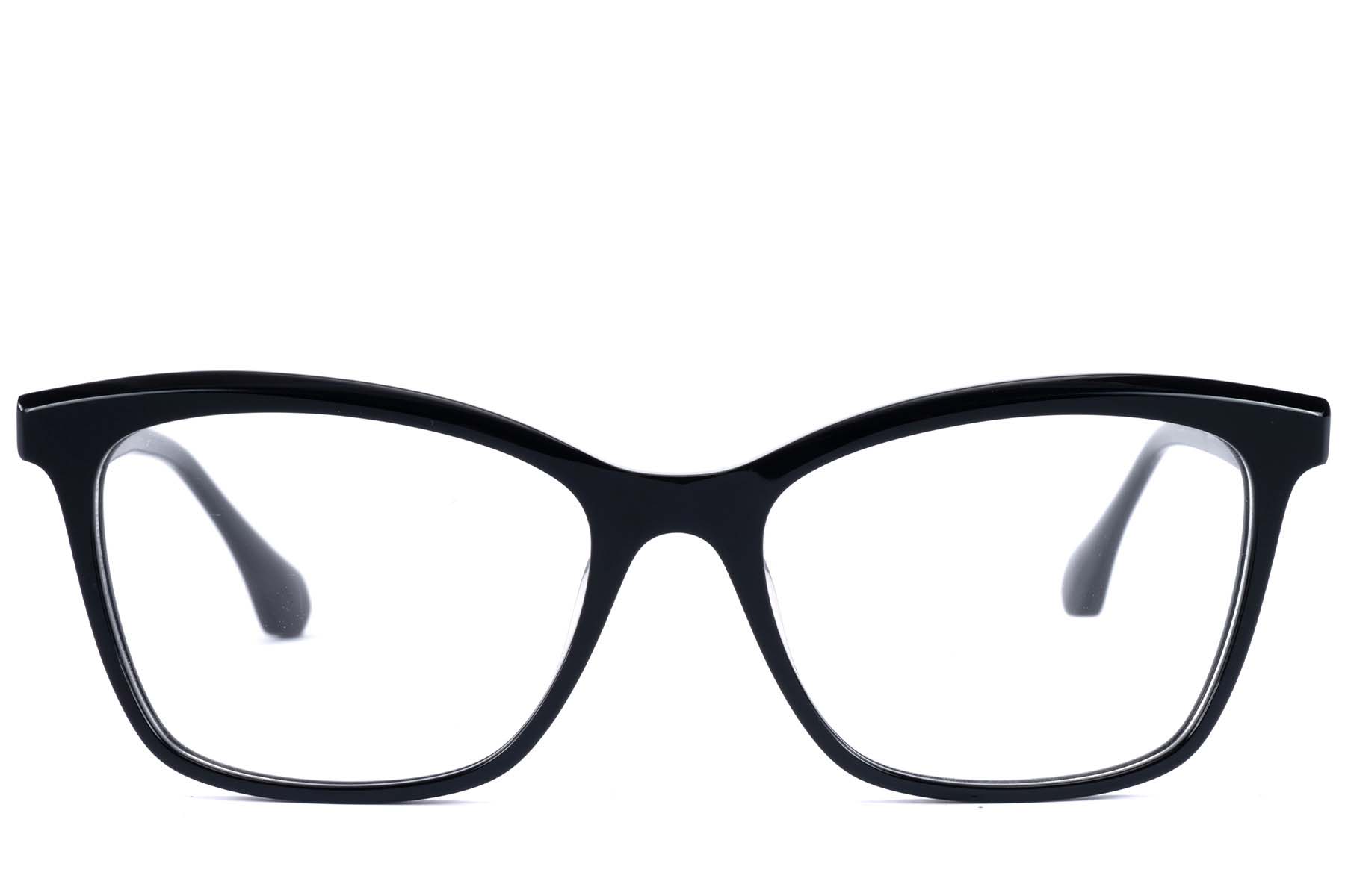 BS2607-0836_Black_Butterfly_Acetate_Glasses_front