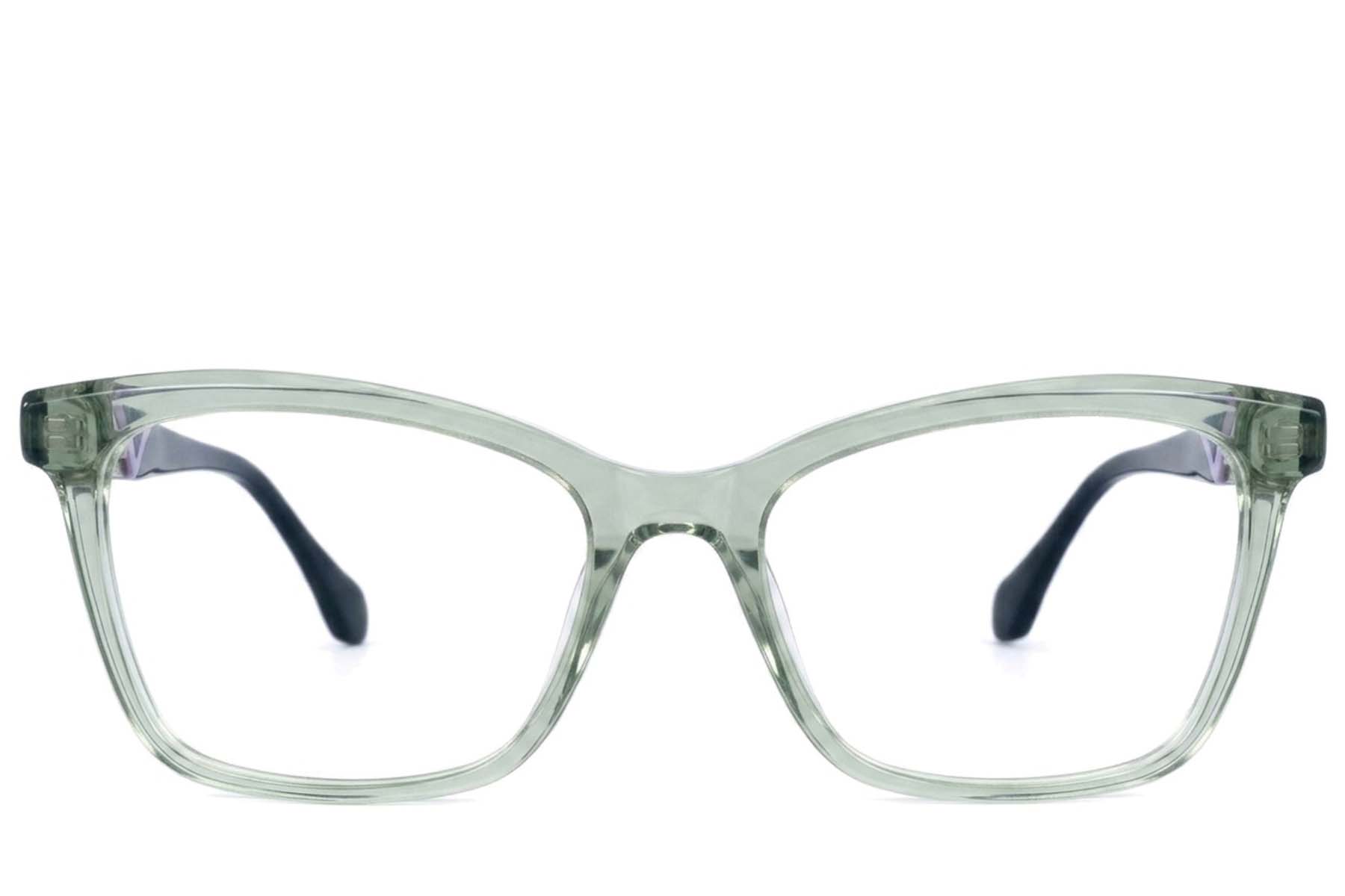 BS2607-0839_Green_Butterfly_Acetate_Glasses-front