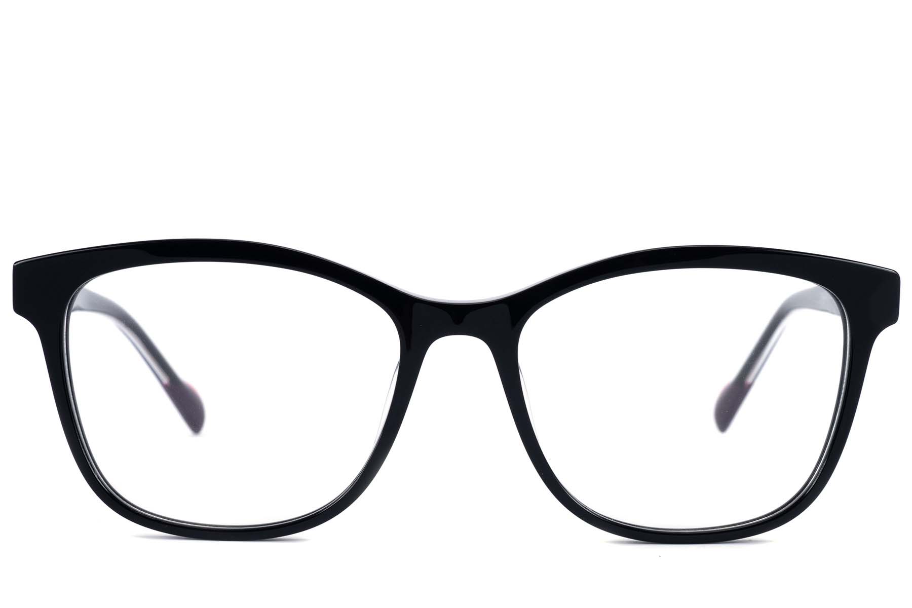 BS2607-0846_Black_Butterfly_Acetate_Glasses_front