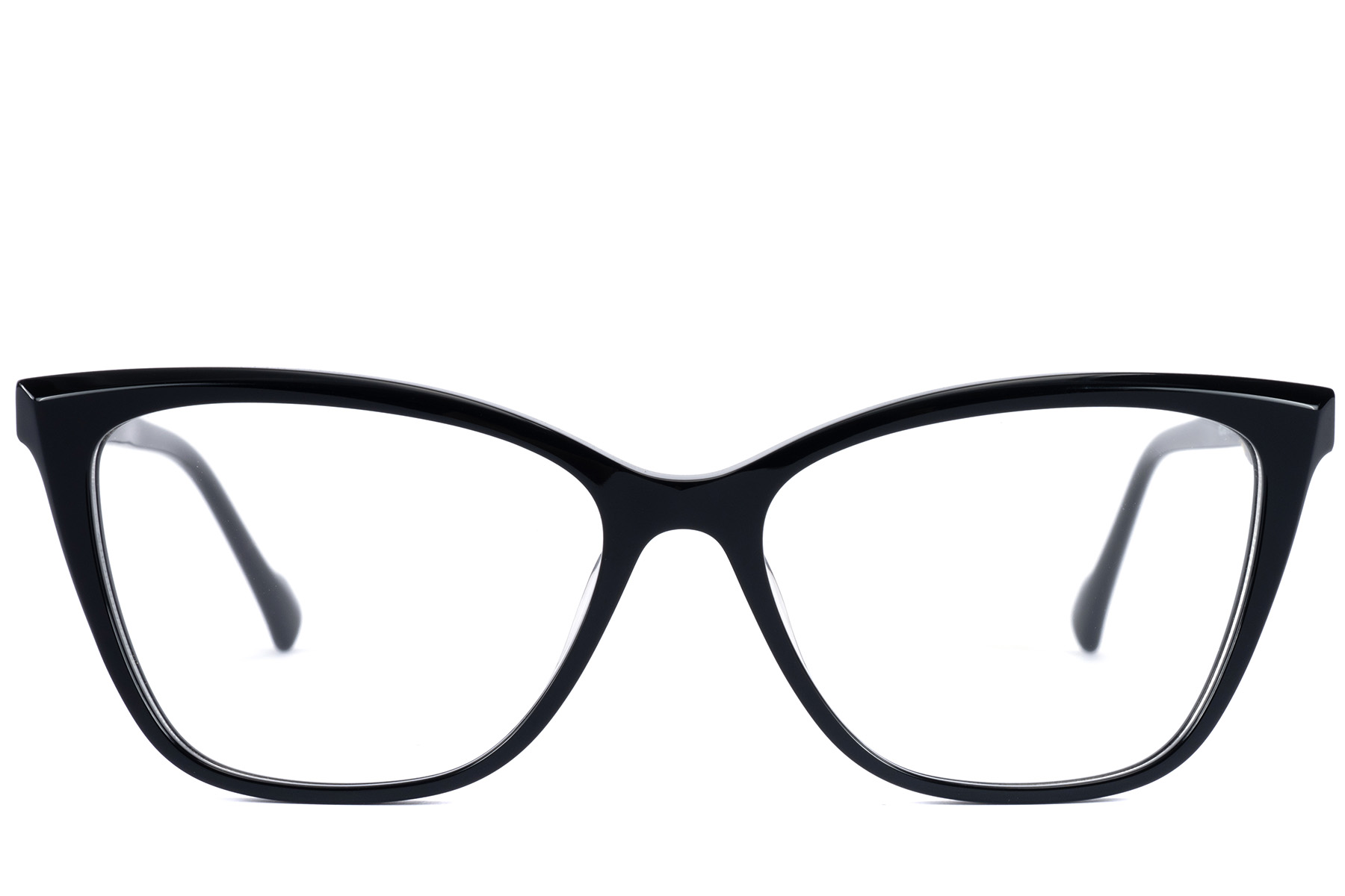 BS2607-0851_Black_Butterfly_Acetate_Glasses_front