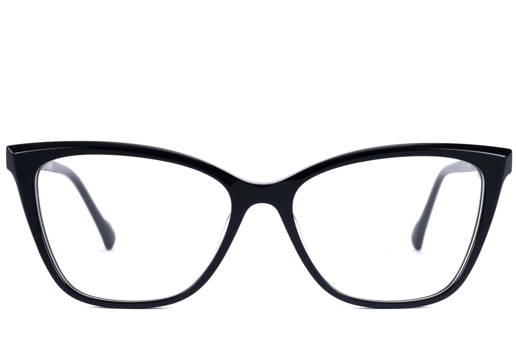 BS2607-0851_Black_Butterfly_Acetate_Glasses_front