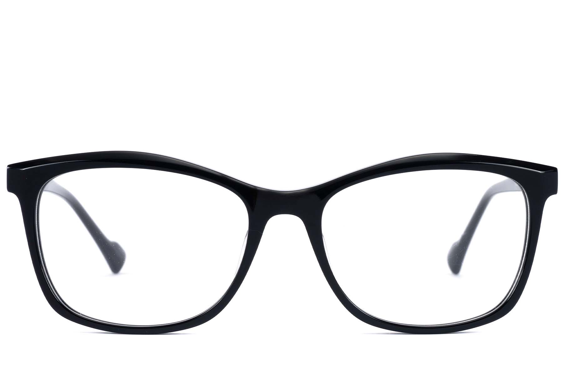 BS2607-0856_Black_Butterfly_Acetate_Glasses_front