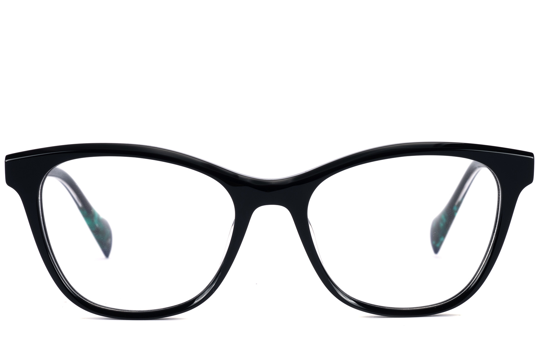 BS2607-0860_Black_Butterfly_Acetate_Glasses_front