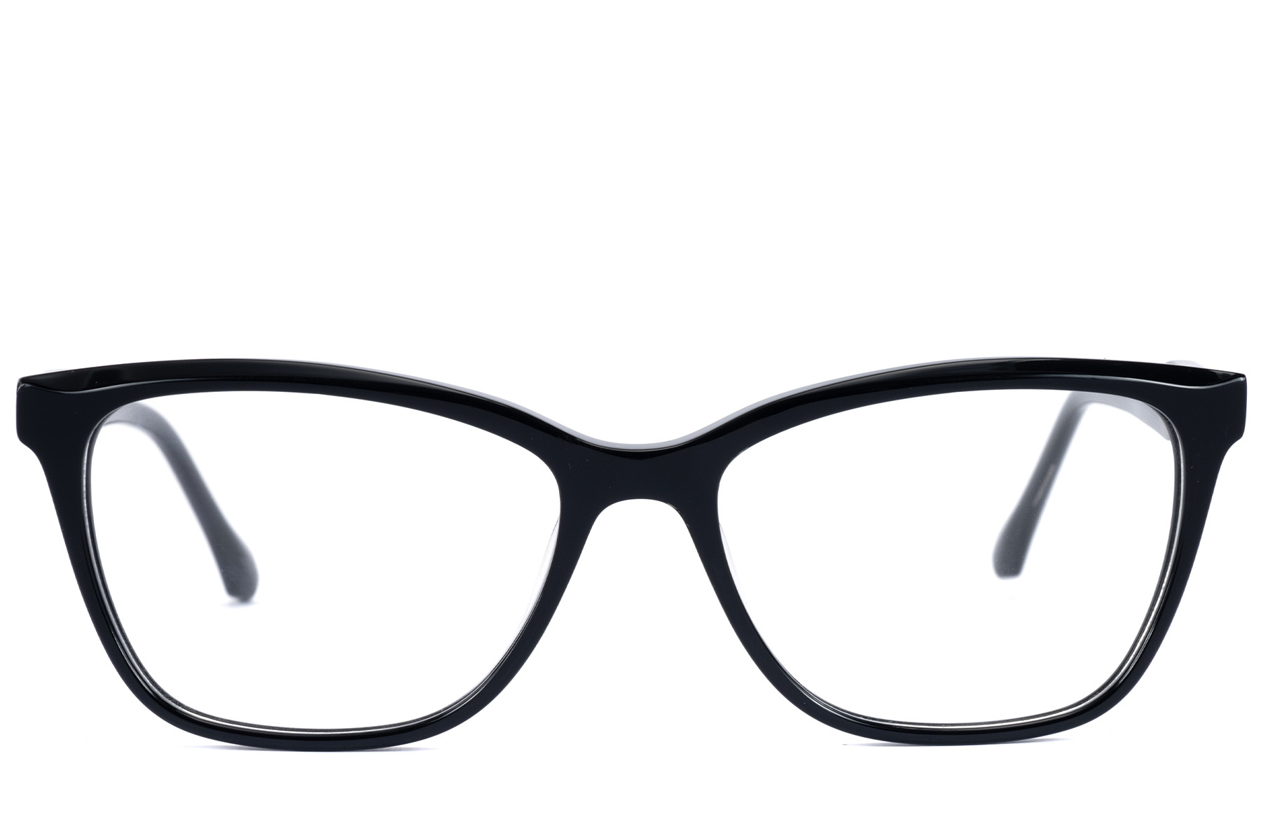 BS2607-0878_Black_Butterfly_Acetate_Glasses_front