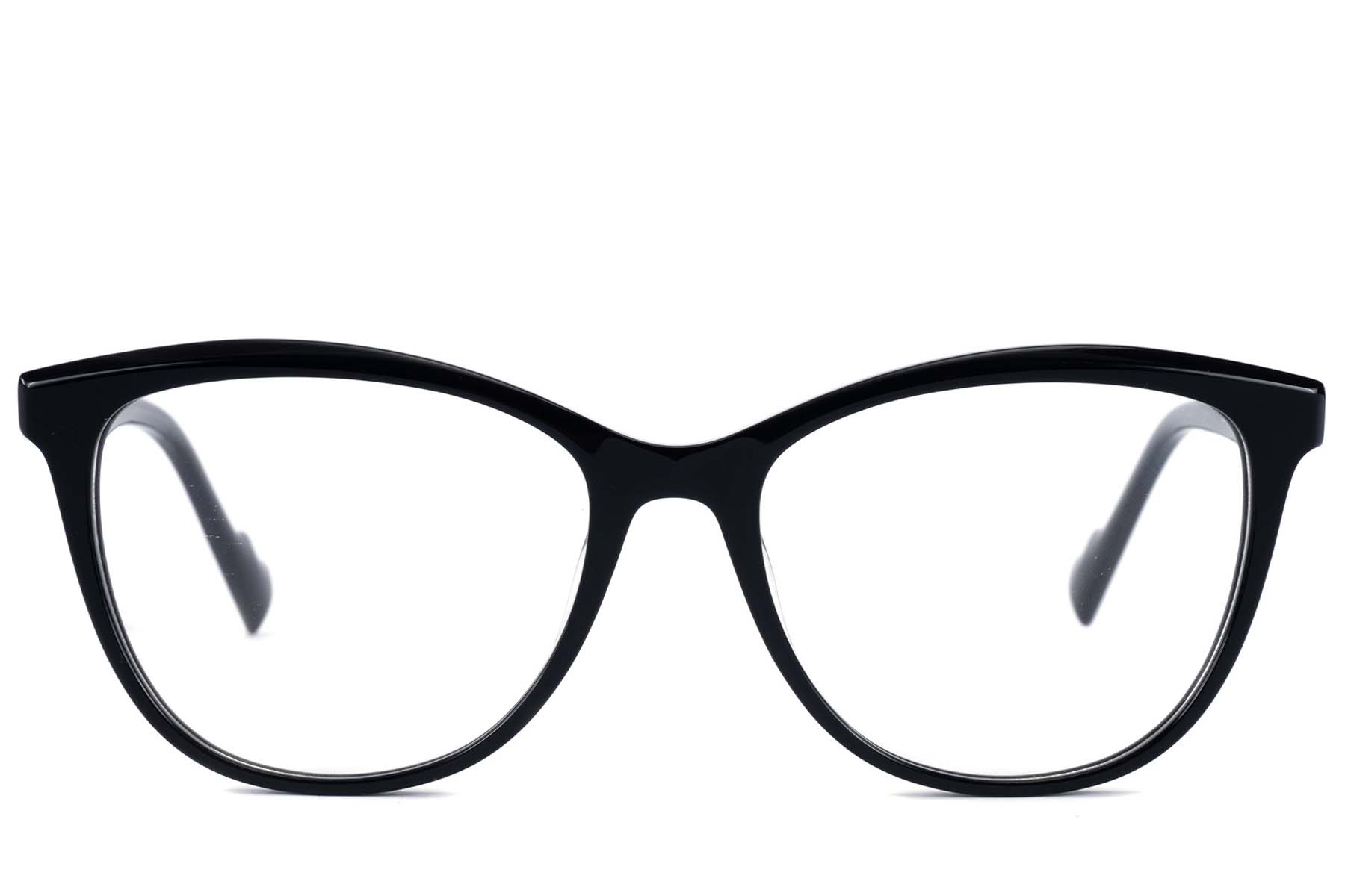 BS2607-0893_Black_Butterfly_Acetate_Glasses_front