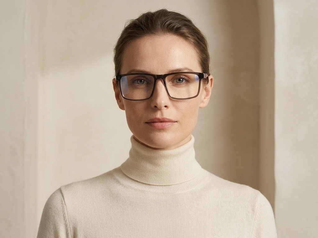 BS2607-0905_Brown_Rectangular_Acetate_Glasses-tryon_female