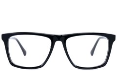 BS2607-0908_Black_Rectangular_Acetate_Glasses_front