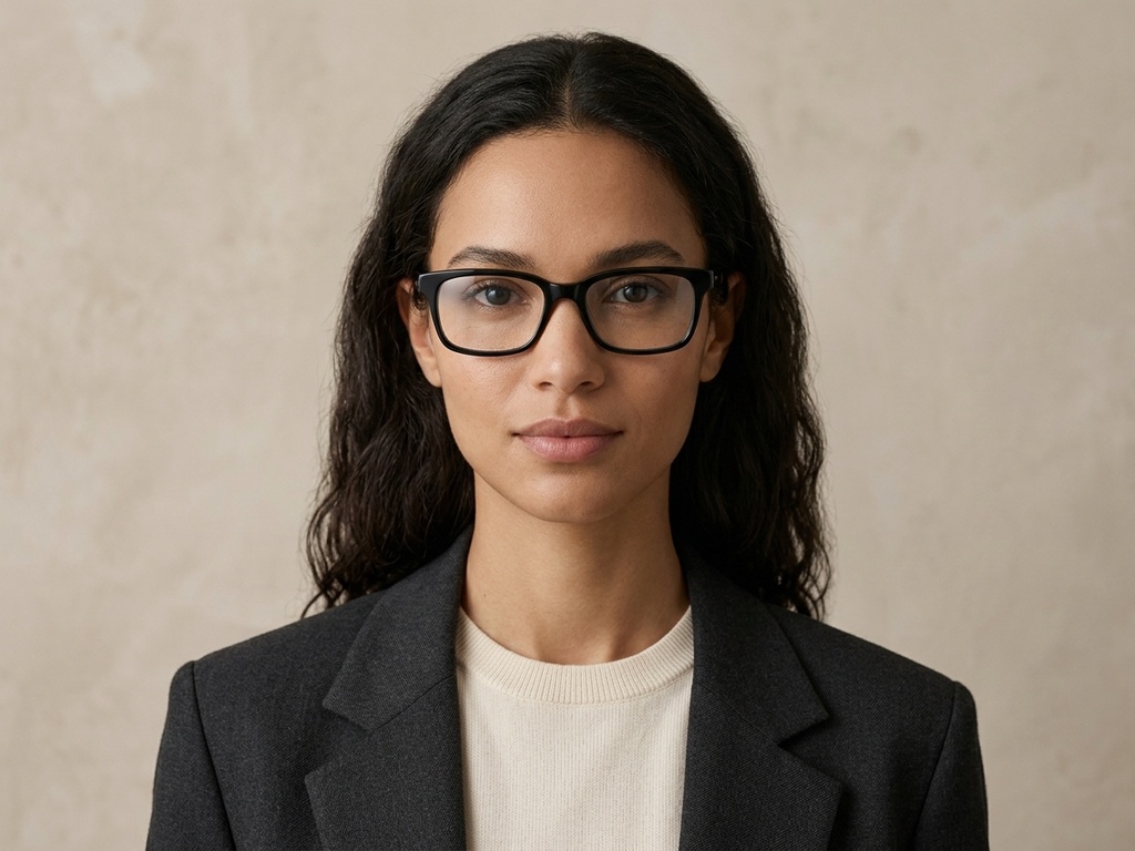 BS2607-0913_Black_Rectangular_Acetate_Glasses-tryon_female