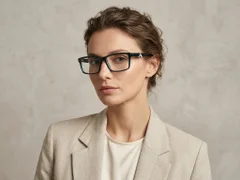 BS2607-0914_Green_Rectangular_Acetate_Glasses-tryon_female