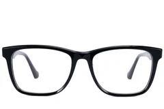 BS2607-0918_Black_Rectangular_Acetate_Glasses_front