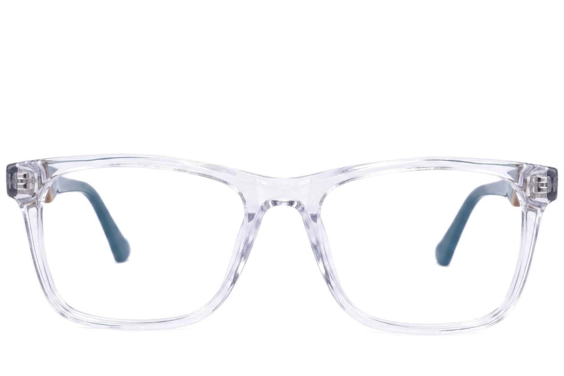BS2607-0920_Transparent_Rectangular_Acetate_Glasses-front